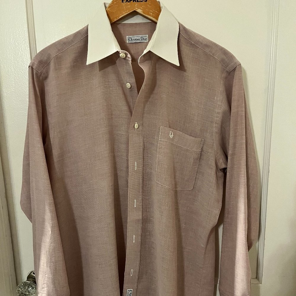 Men's Dior Button front dress shirt